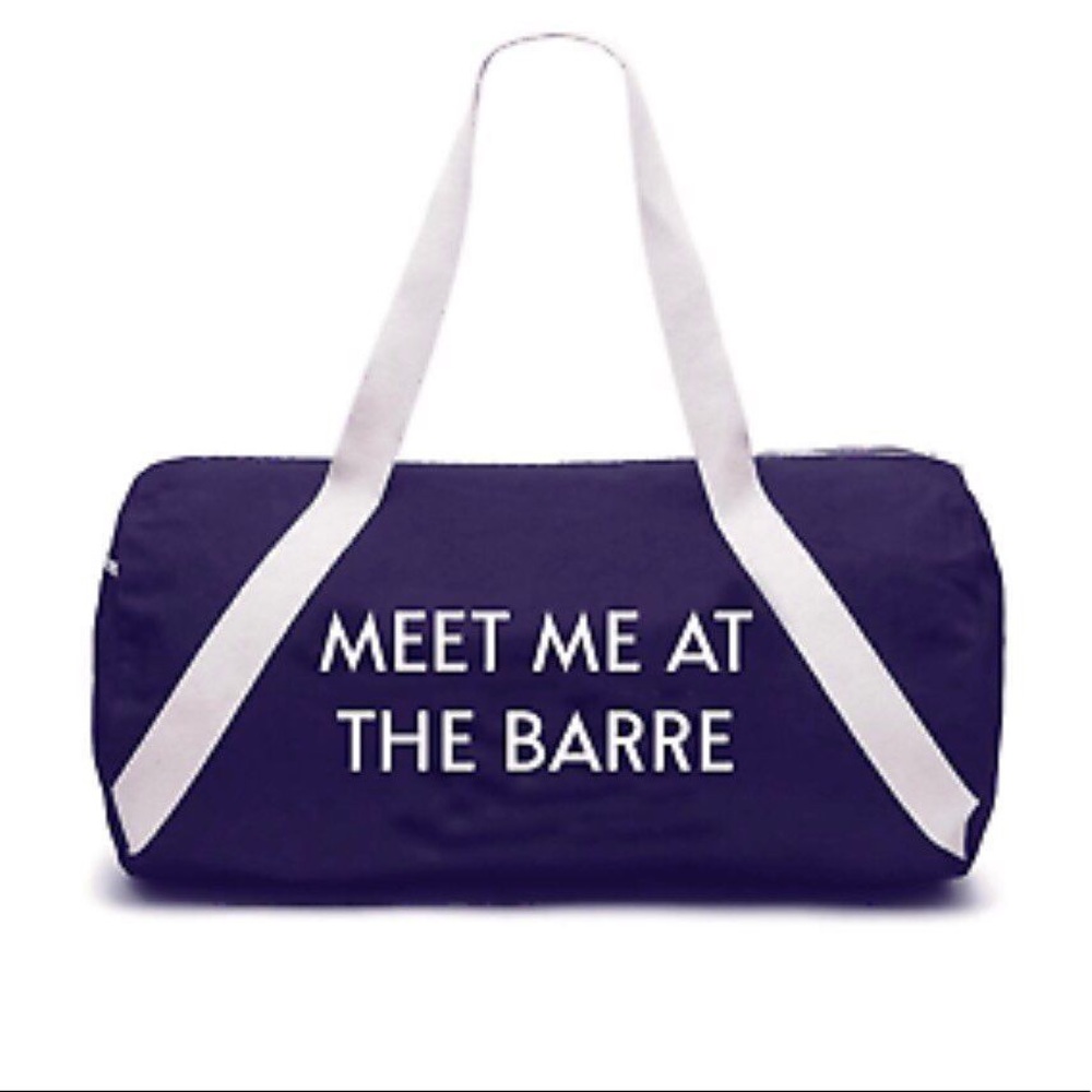 New Private Party “Meet Me At The Barre” Gym Bag