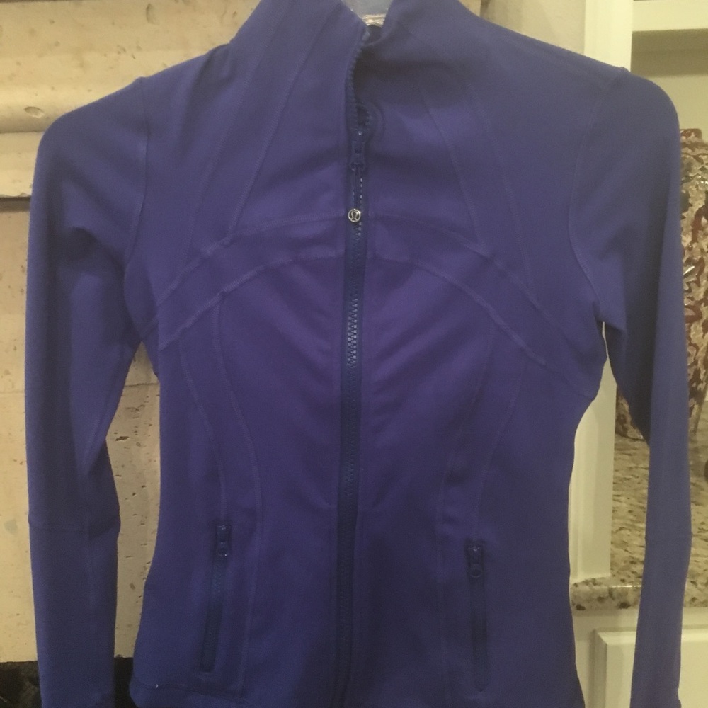 Lululemon Define Jacket- royal blue- size 6
