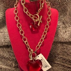Traci Lynn bracket and necklace set