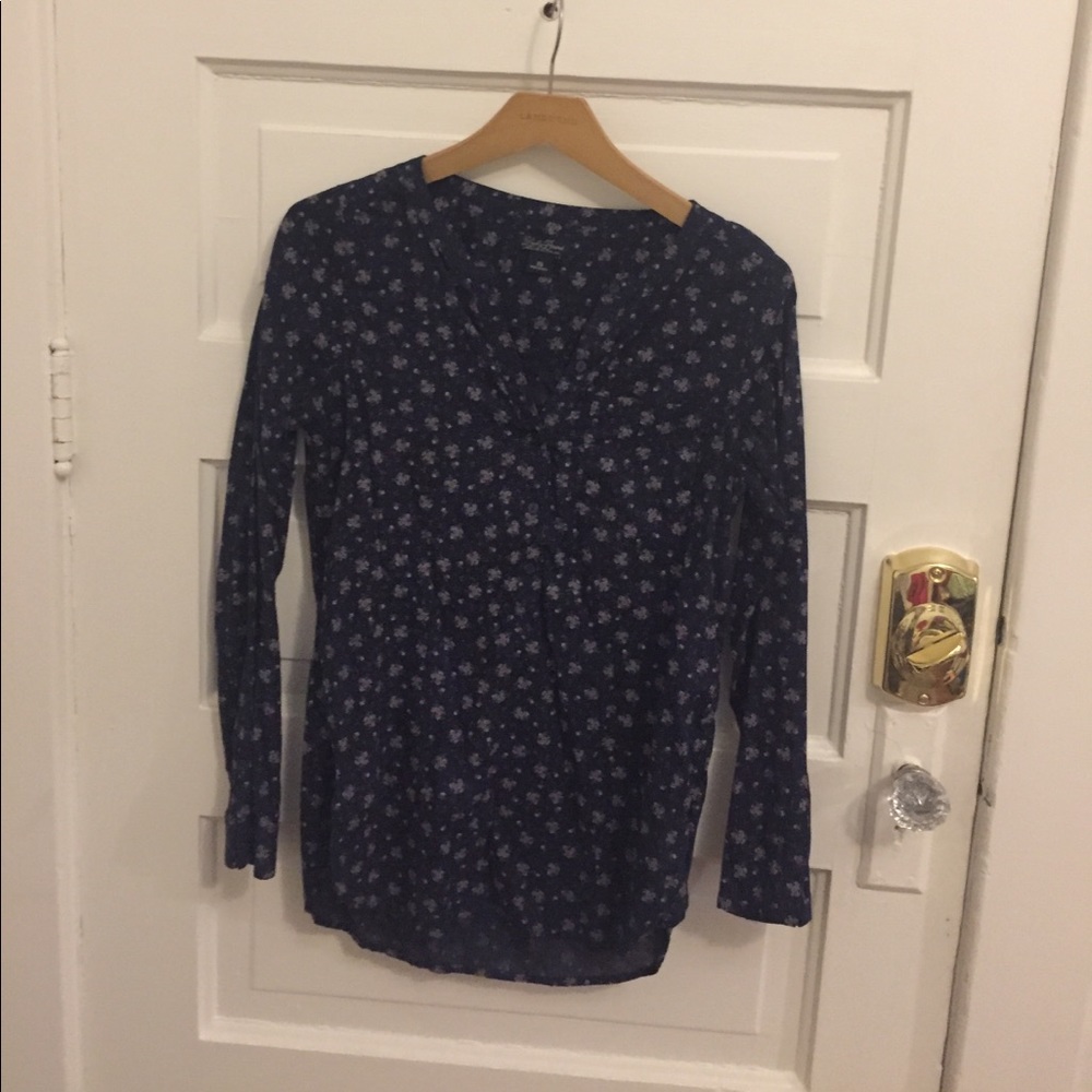 Half button up shirt