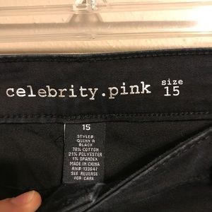 Black Sz 15 Celebrity Pink Skinny Jeans