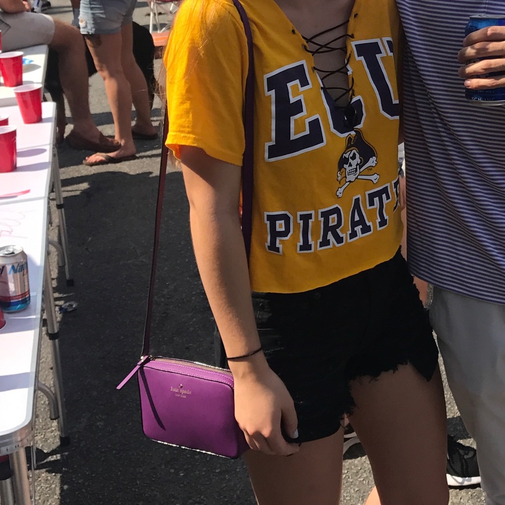 Purple kate spade crossbody