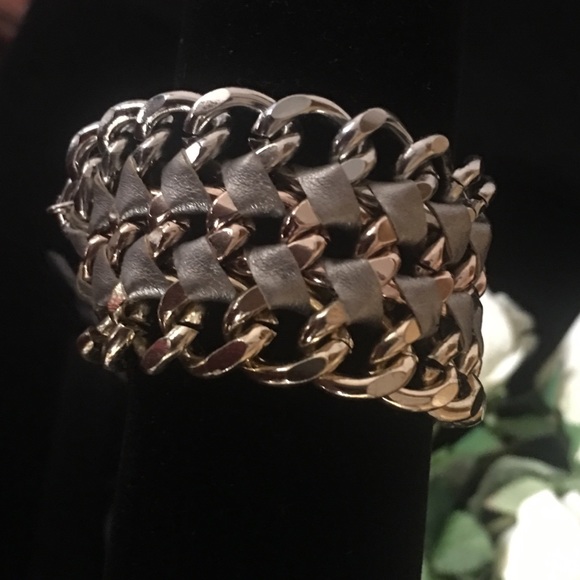 Express amazing tri-colored collar necklace NWT - Picture 6 of 7