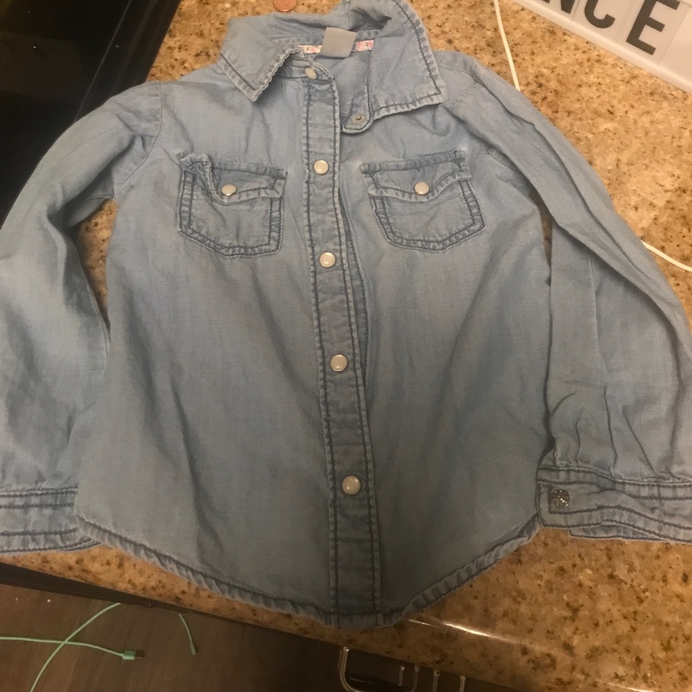 Carters 4t pearl snap