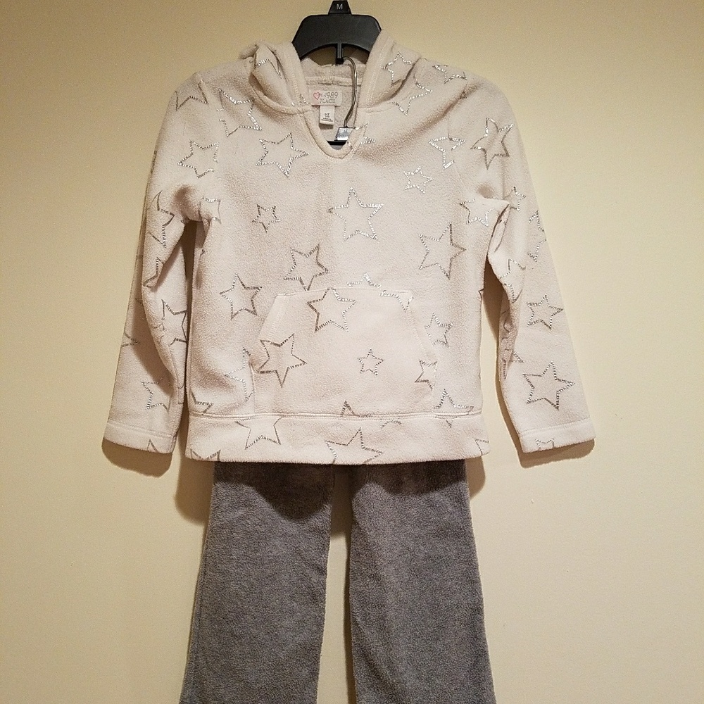 Microfleece Pullover Hoodie and Pants Set