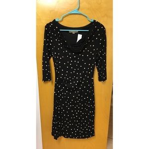 Polka-Dot Short Dress