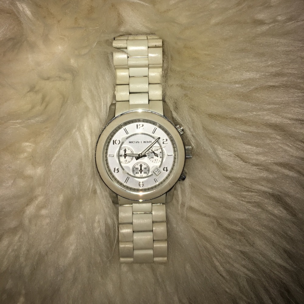 Michael Kors white watch