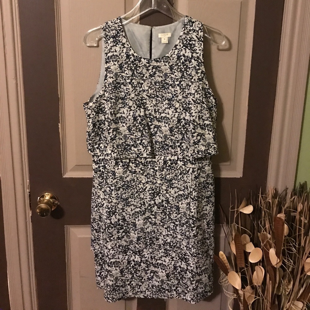 J.Crew Tiered Ruffle  Dress