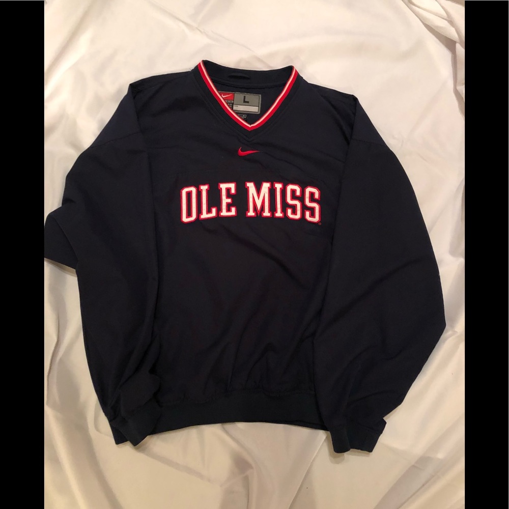 Ole Miss pullover with pockets