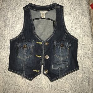 Denim Vest  Girls 14 /L