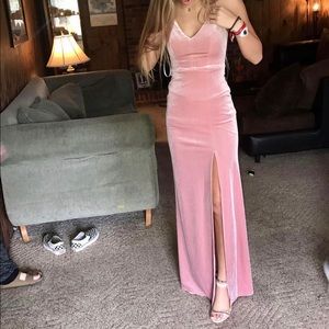 BRAND NEW WITH TAGS Velvet long dress