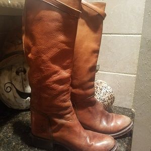 Ash Scott Distressed Leather Boots