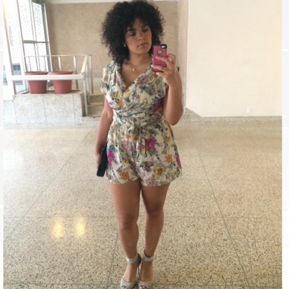 H&M Flirty Floral Jumper