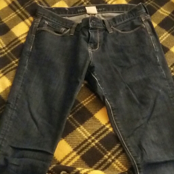 Dark blue straight leg jeans - Picture 1 of 2