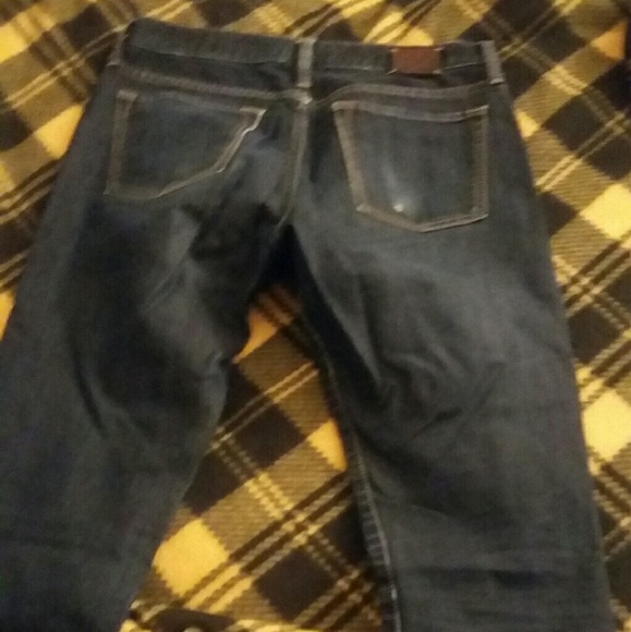 Dark blue straight leg jeans - Picture 2 of 2