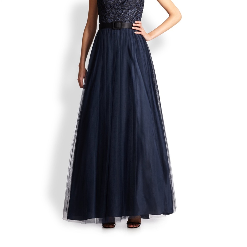 ✨Sale - Aidan  Mattox Sequin Dress Sz 8 - Picture 5 of 6