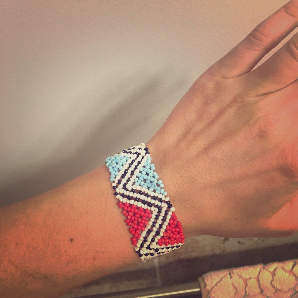 Navajo inspired bracelet