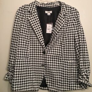 Houndstooth Dress Jacket
