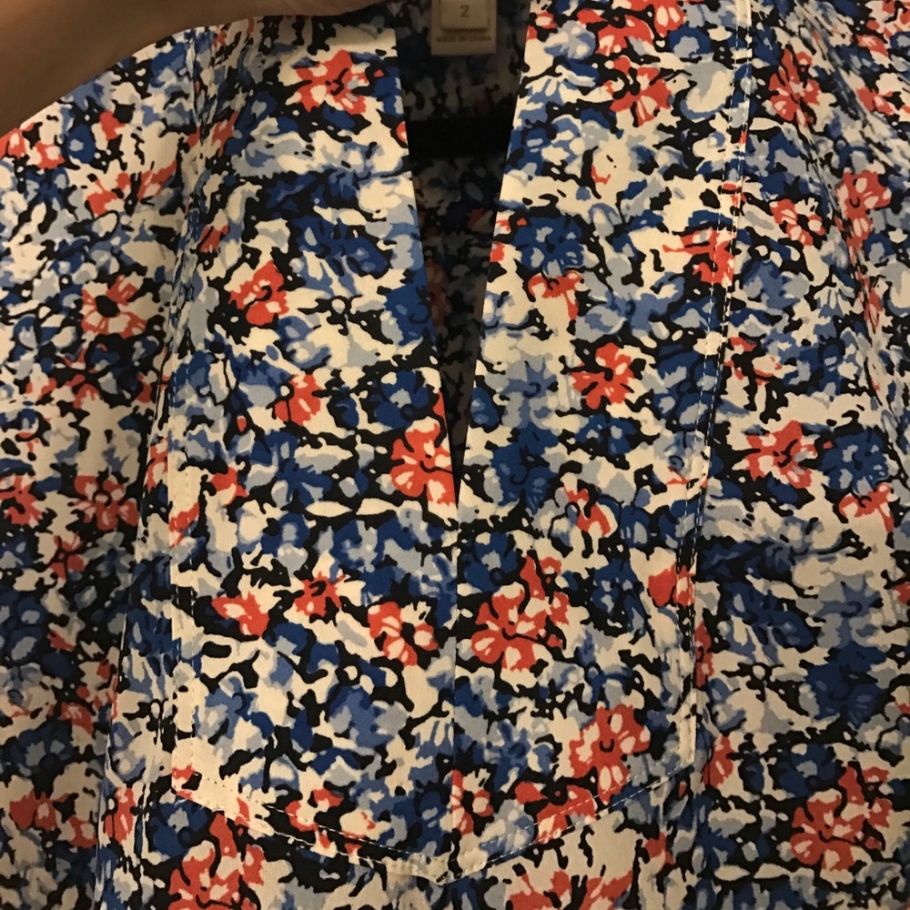 Jcrew printed shell - Picture 2 of 5