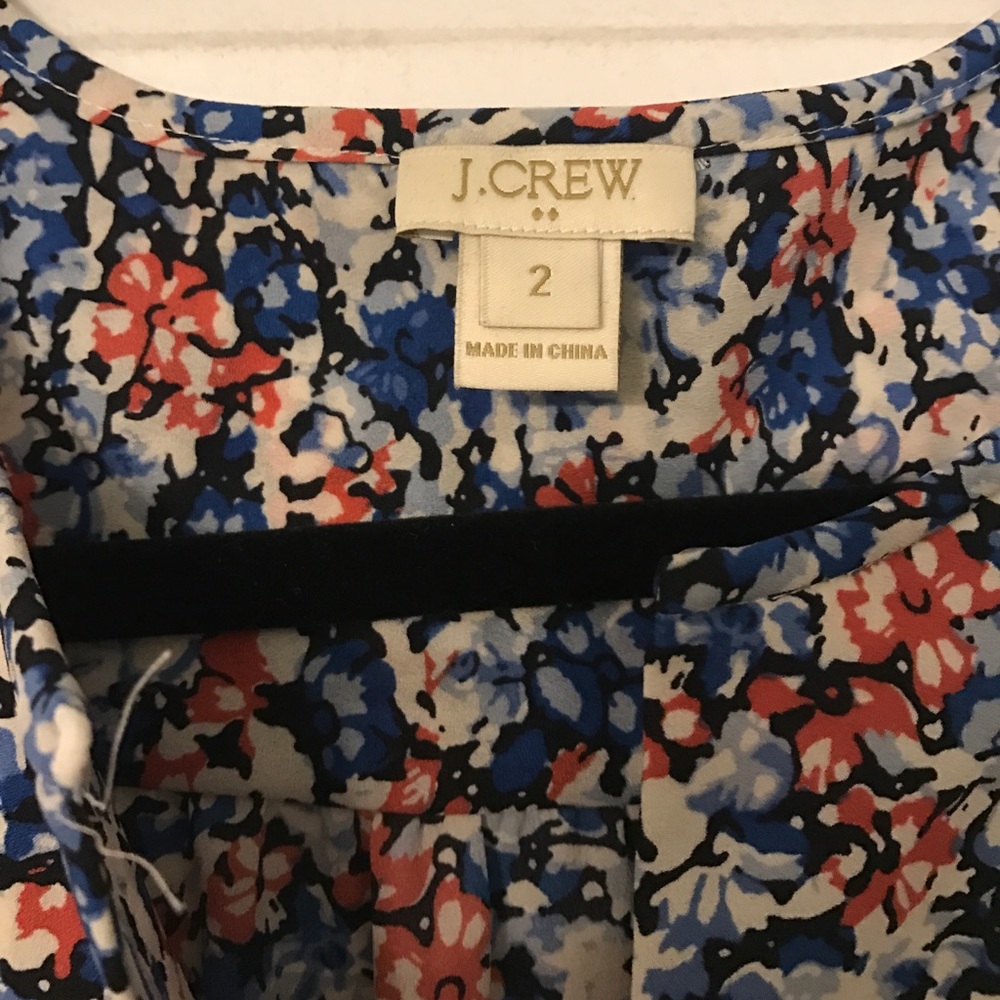 Jcrew printed shell - Picture 3 of 5