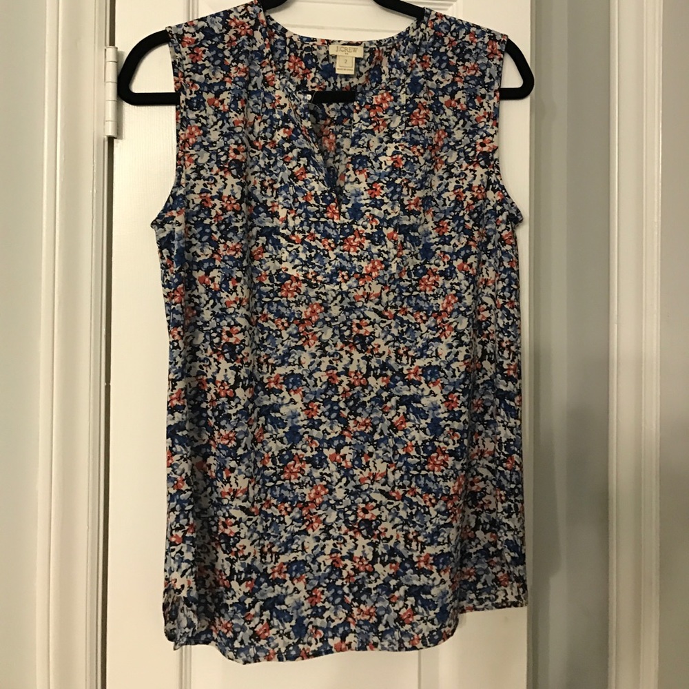 Jcrew printed shell - Picture 4 of 5