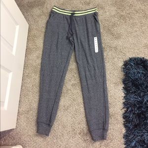 gray comfy sweatpants