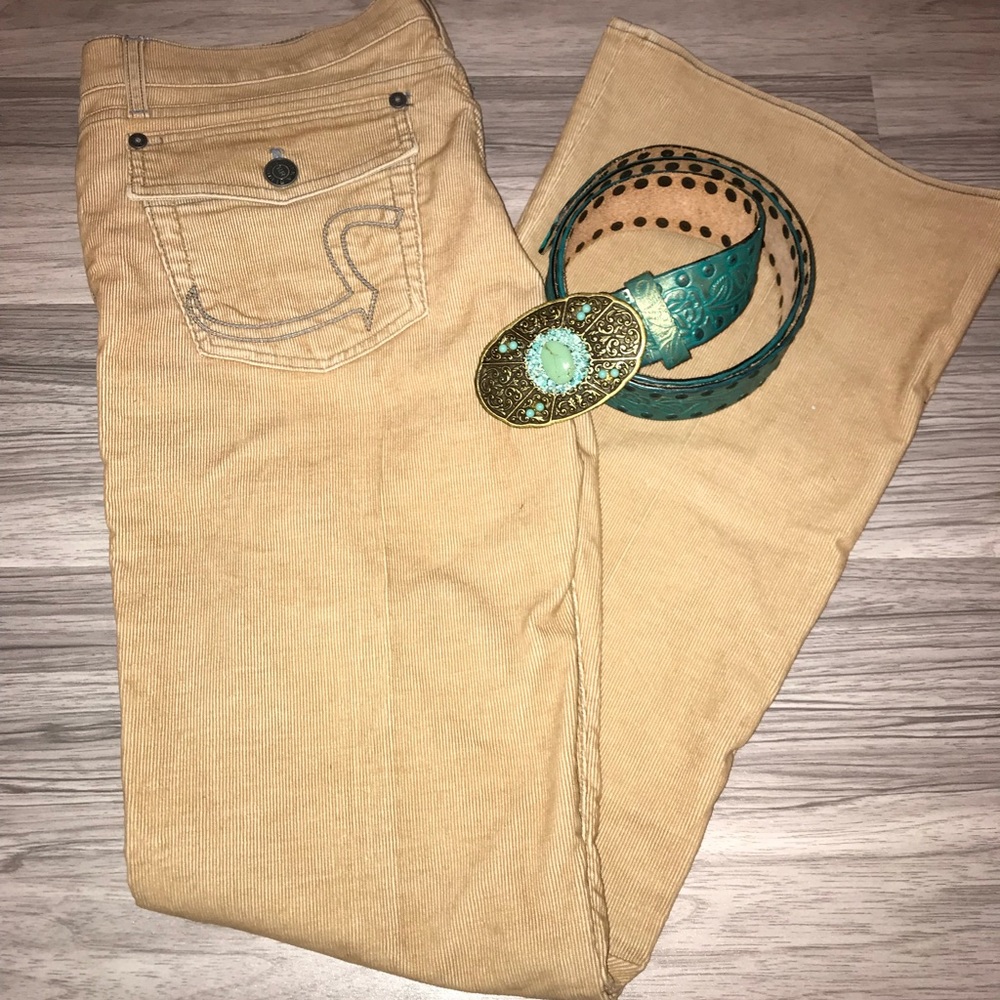 Rock & Republic mustard corduroy