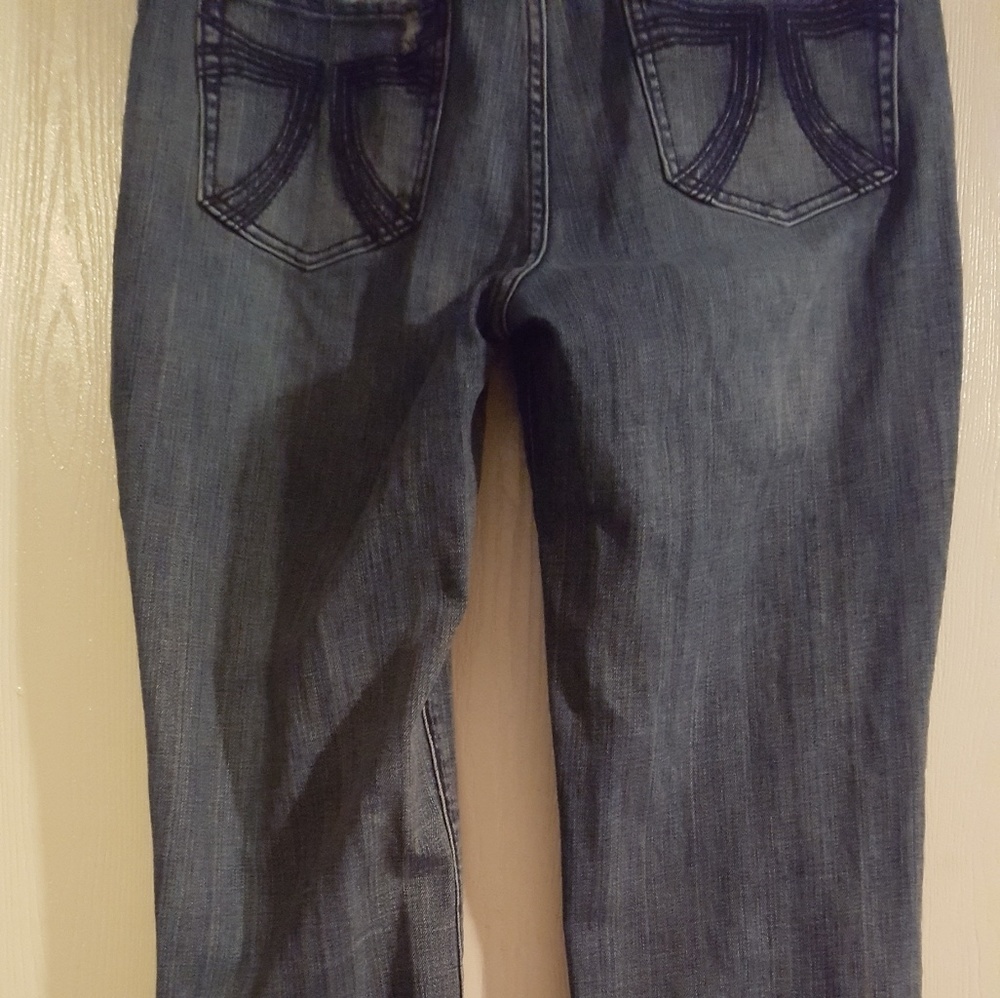 distressed jeans