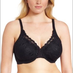Playtex Side Smoothing Embroidered Underwire Bra
