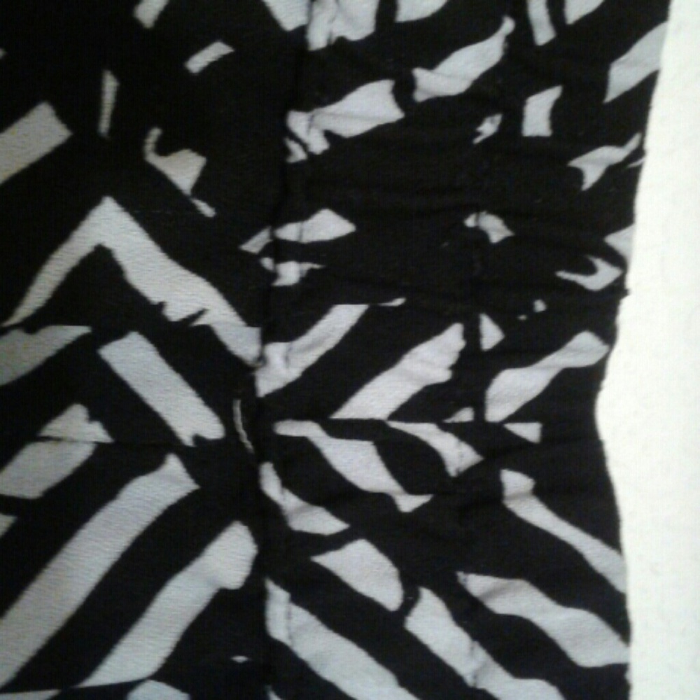 Floral-Striped Abstract Pant - Picture 4 of 4