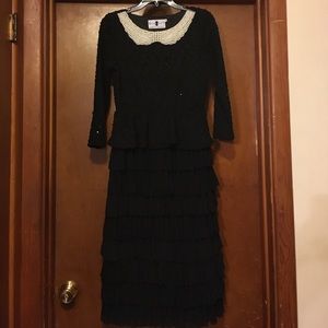 Black Classy Vintage Dress