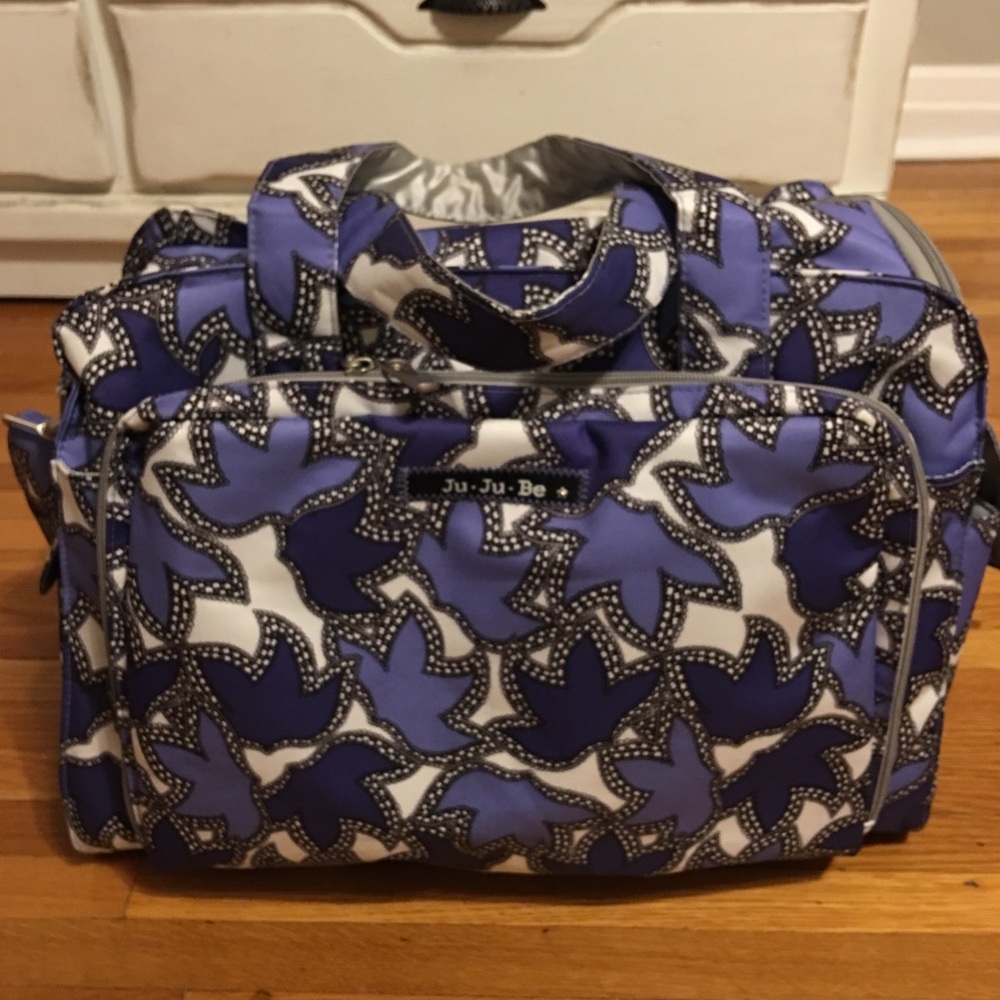 Ju Ju Be - Be Prepared Diaper Bag, Lilac Lace