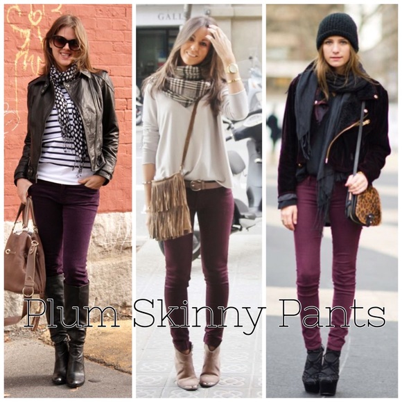 🆕🌸Plum 5 Pocket Skinny Ponte Pant - Picture 2 of 6