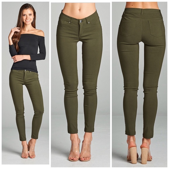 🆕🌸Plum 5 Pocket Skinny Ponte Pant - Picture 4 of 6