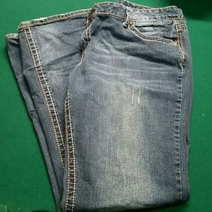 Women's vanity jeans sz 34x35