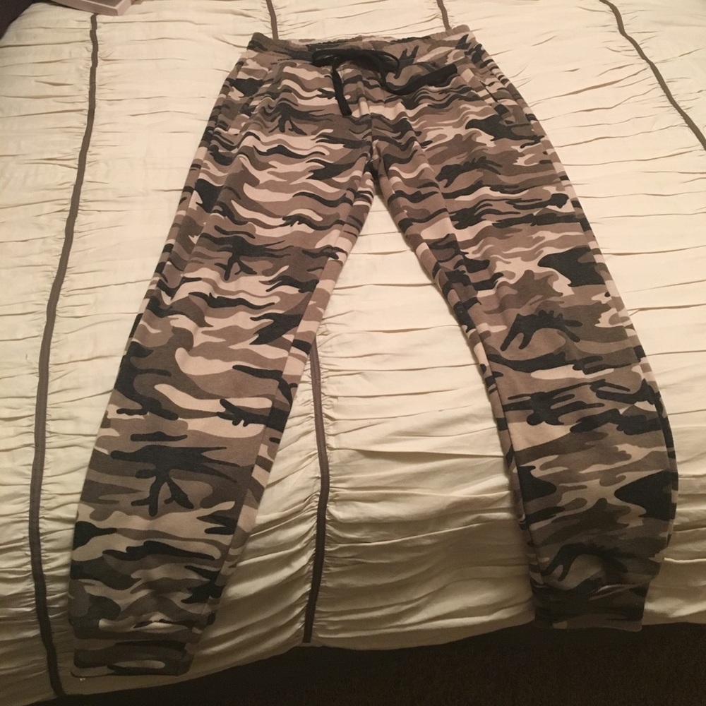 Camo joggers