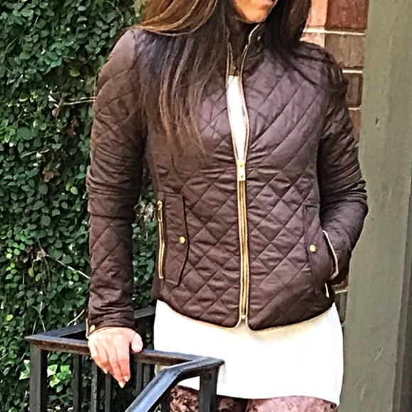 ✨LAST ONE ✨Brown quilted jacket - Picture 2 of 8
