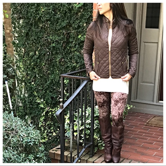 ✨LAST ONE ✨Brown quilted jacket - Picture 3 of 8