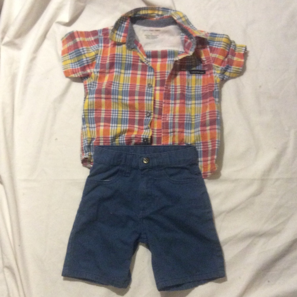 Boys Calvin Klein outfit