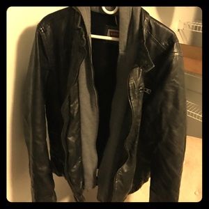 Leather jacket