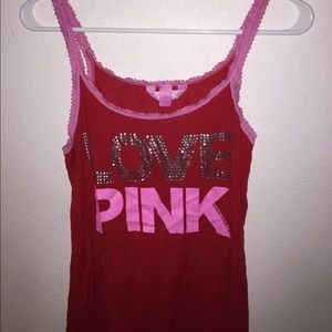 Victoria secret sleep tank top