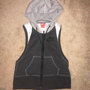 RE-Posh💜 Nike sport vest hoodie
