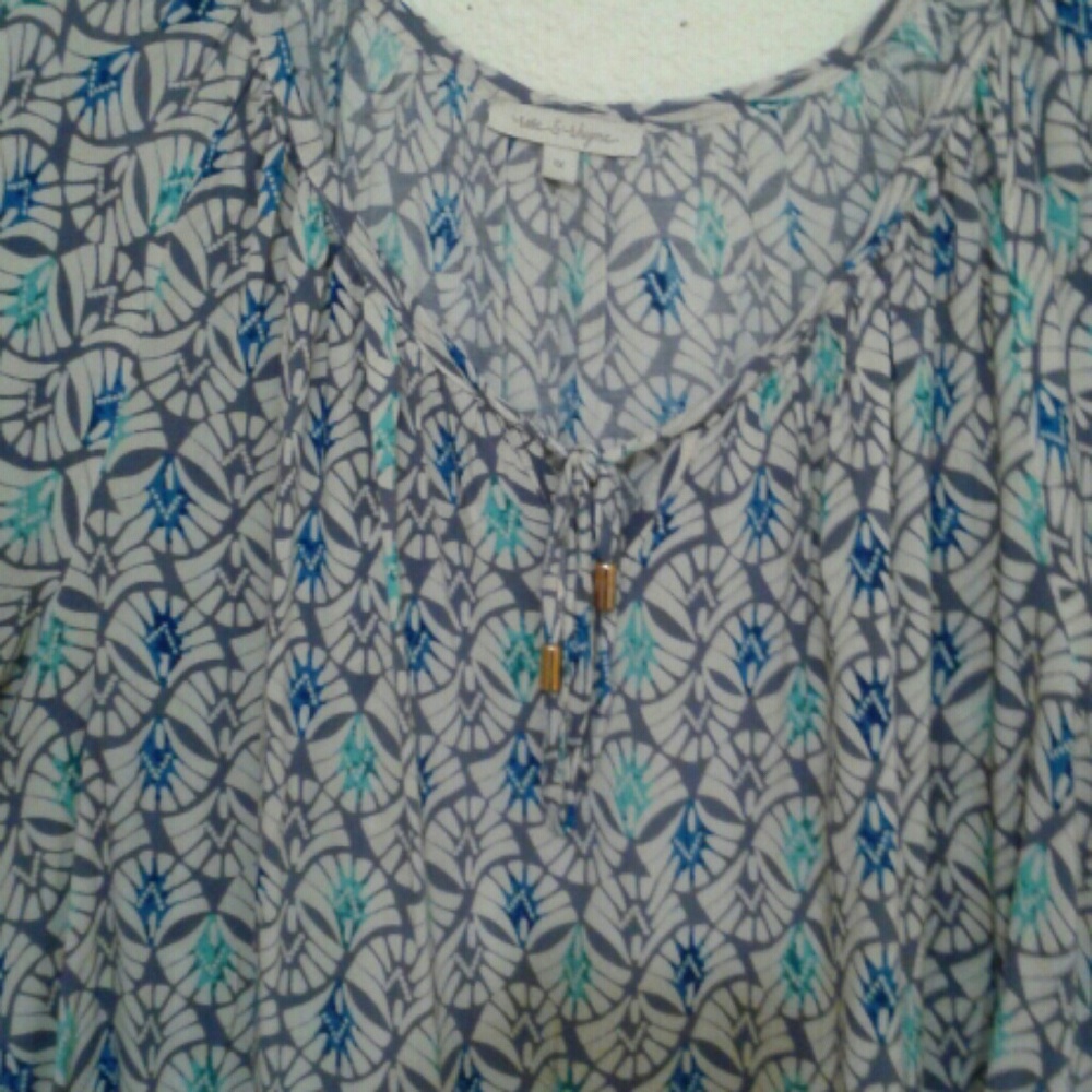 Print Boho Top - 3/4 Sleeve