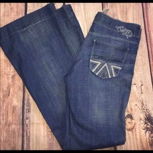 American eagle flare jeans