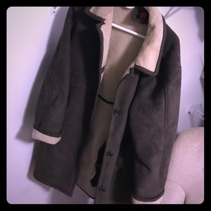 Long warm classic jacket