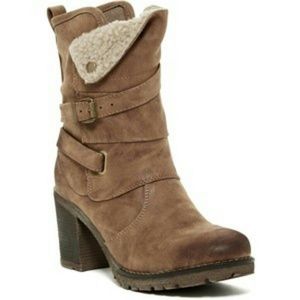 NWOT Rebels Tatum Faux Fur Boot