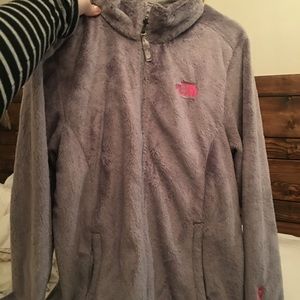 Grey breast cancer awareness North Face