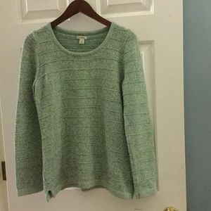 LL Bean cotton sweater