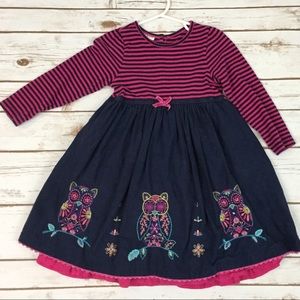 Monsoon Girls Owl Dress