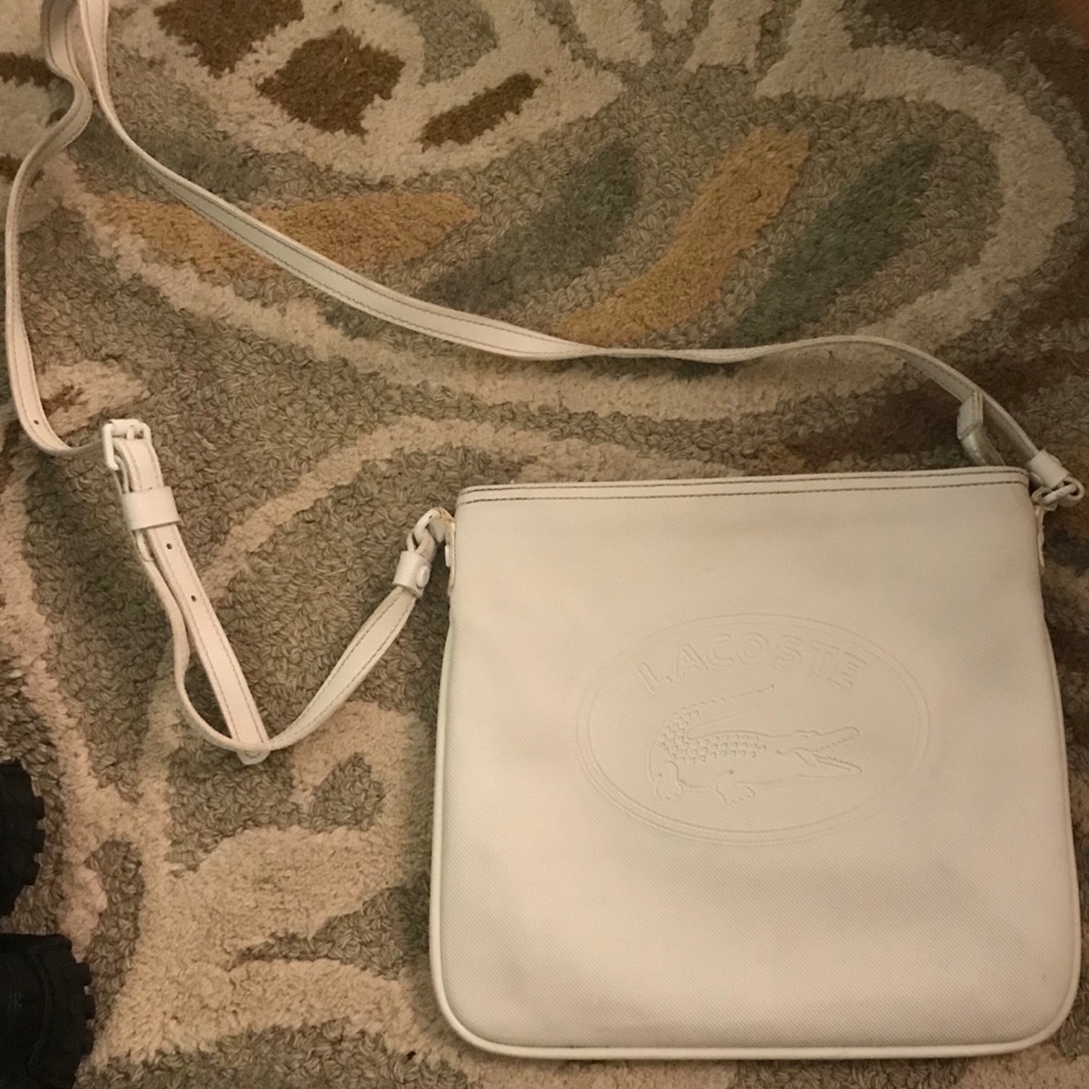 Lacoste White Purse